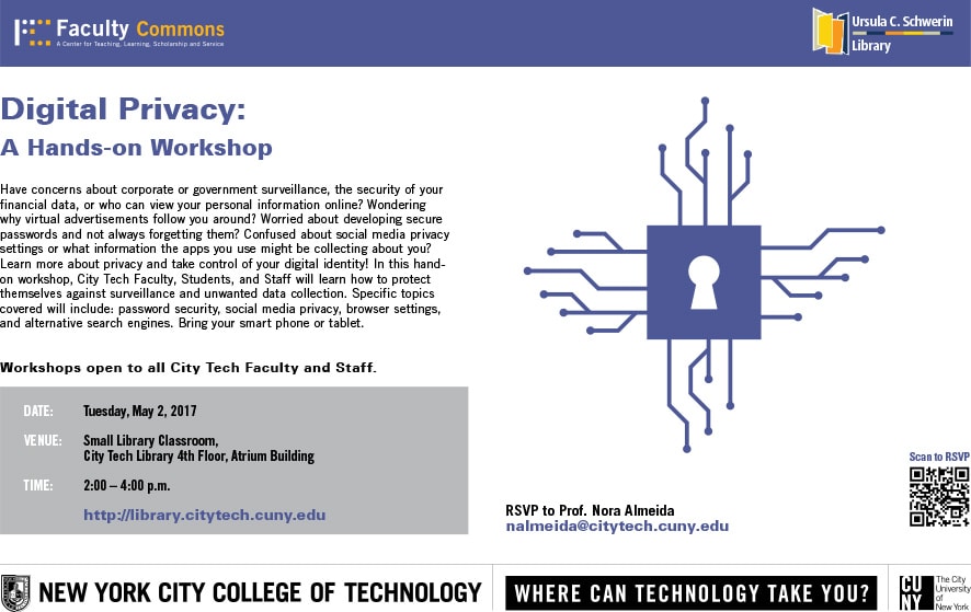Digital Privacy: A Hands-on Workshop 1